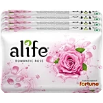 Alife 5x100gm rose soap