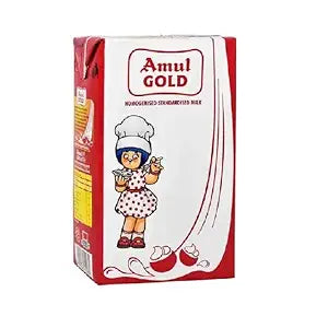 Amul gold milk 1l tp