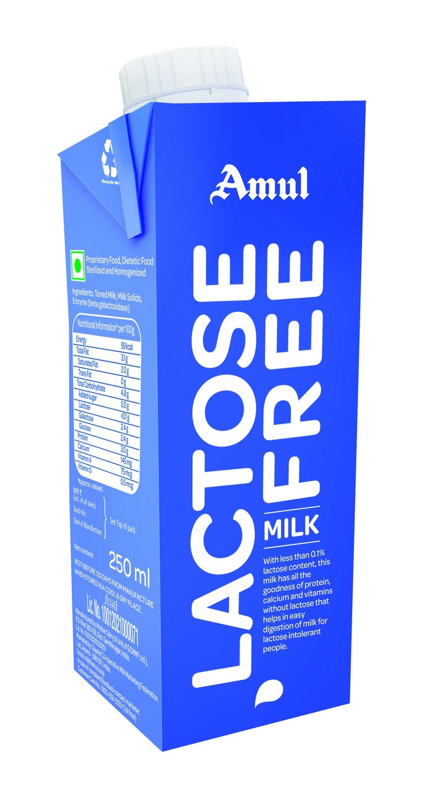 Lactose Free Milk