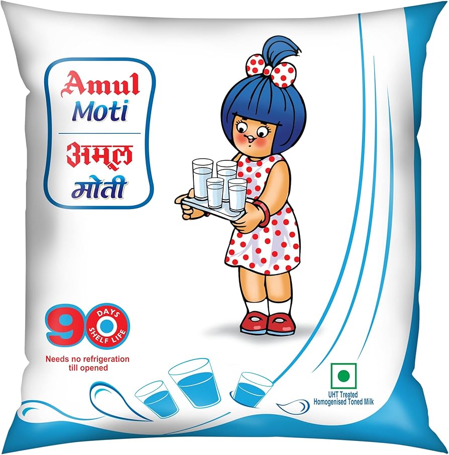 Amul moti fesh toned milk