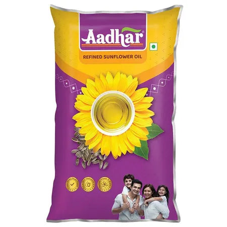 Aadhar 99 refined sunflower oil 780g