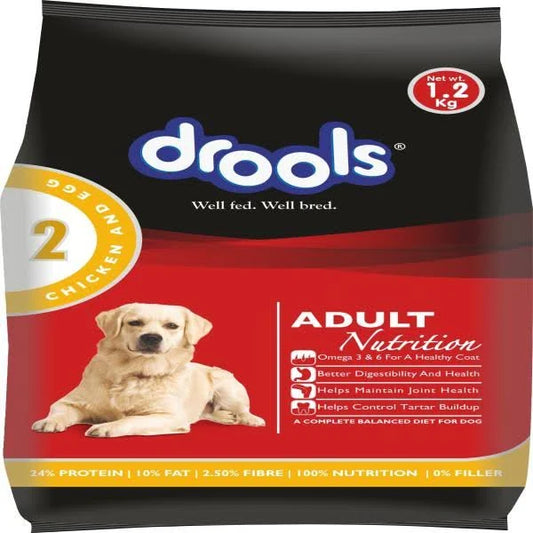 Drools dog chicken egg 1 2kg