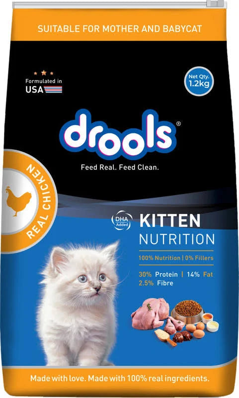Drools kitten real chicken 1 2kg