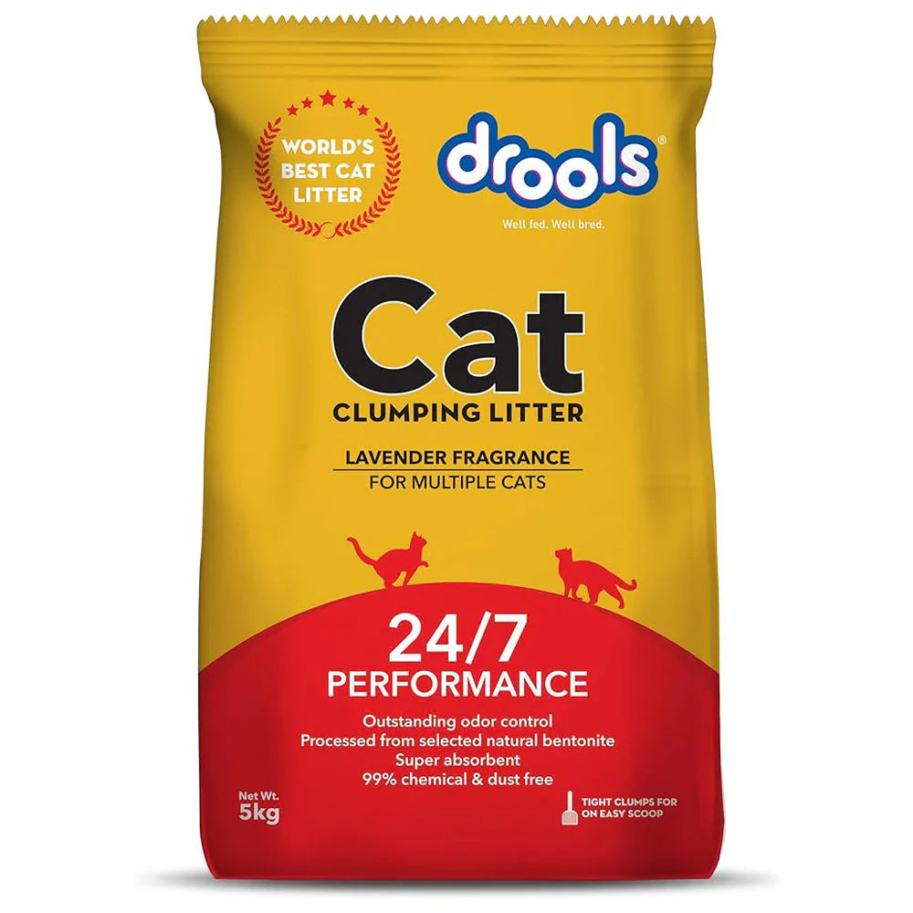 Drools lavender fragrance cat litter lavender 5kg