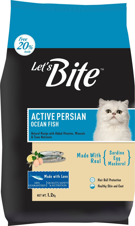 Lets bite cat active persian 1 2kg