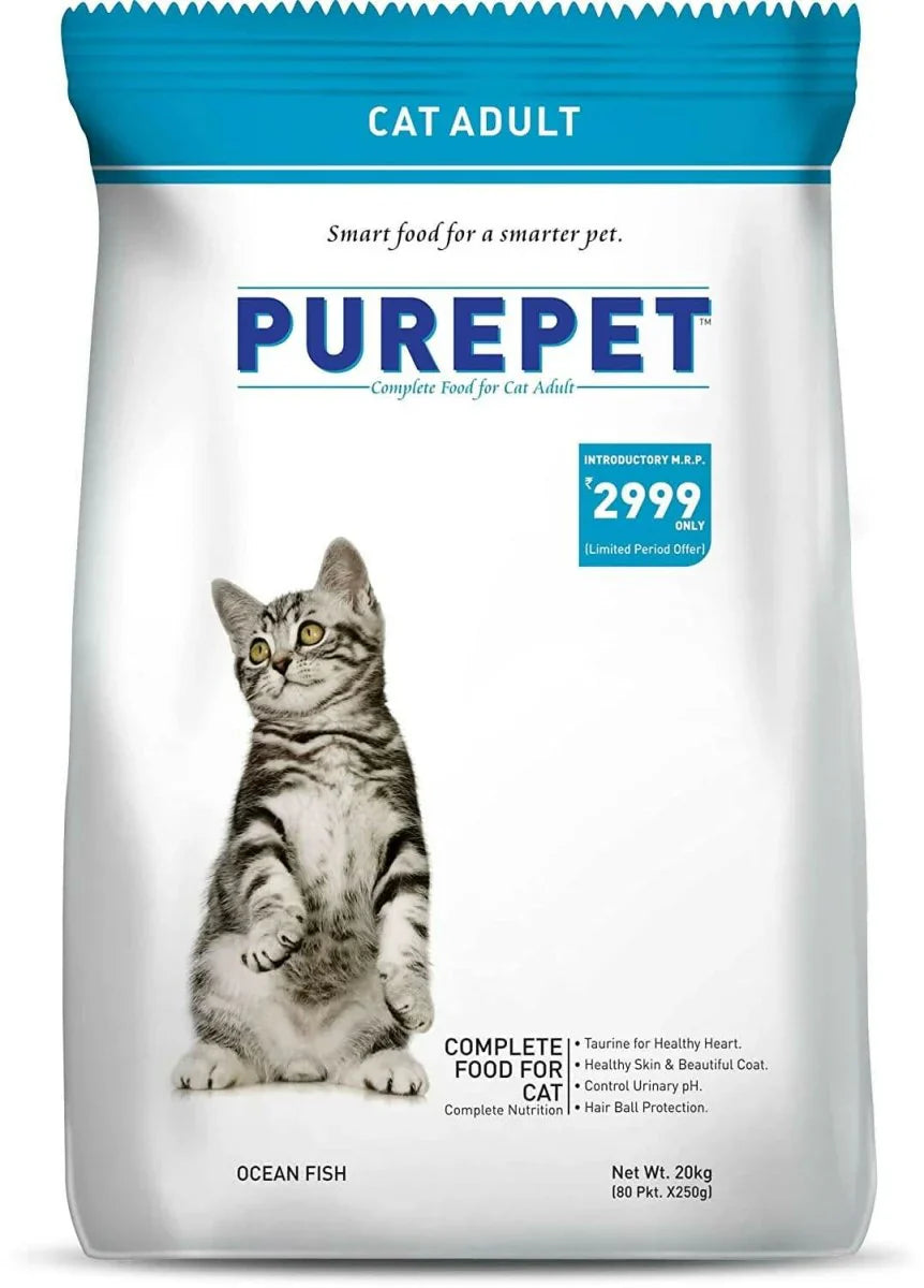 Purepet cat ocean fish 20kg