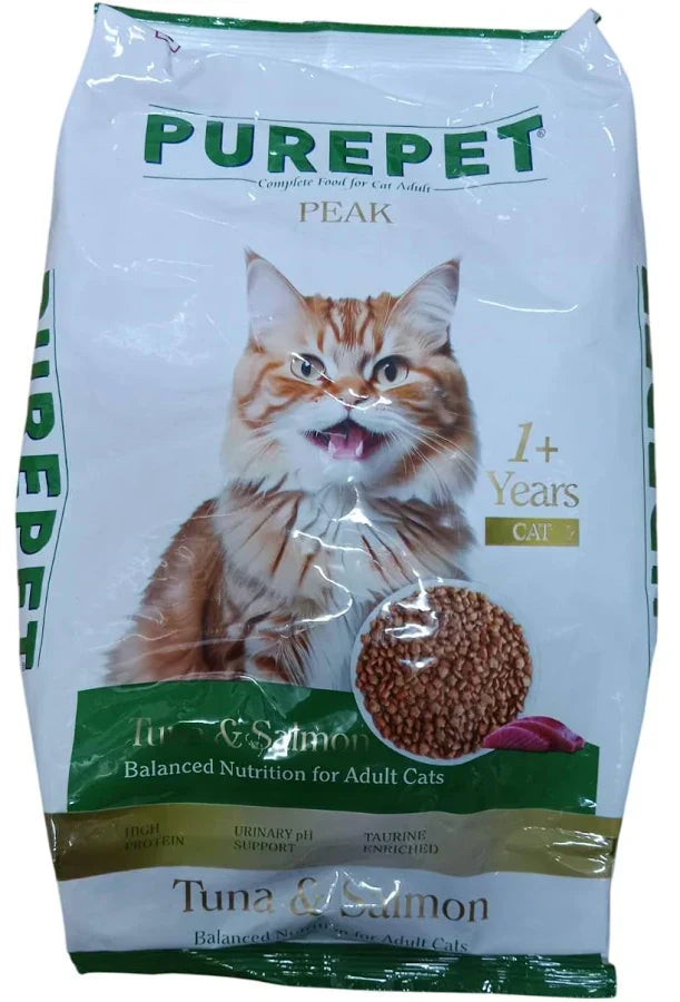 Purepet peak cat adult tuna salmon 1kg
